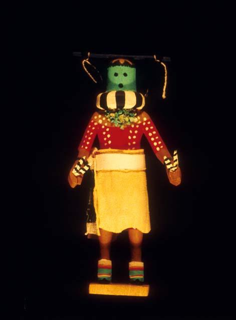 Yamuhakto kachina of painted cottonwood root