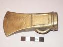 very well cast, socketed axe celt of bronze