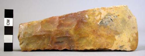 Polished flint gouge ("wedge")