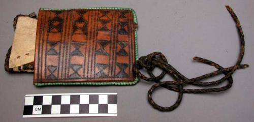 Leather amulet case