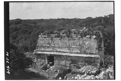 Southeast annex from top of Iglesia at Monjas, northwest.