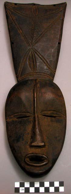 Wooden face mask