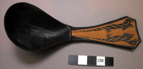 Wooden spoon - civet cats